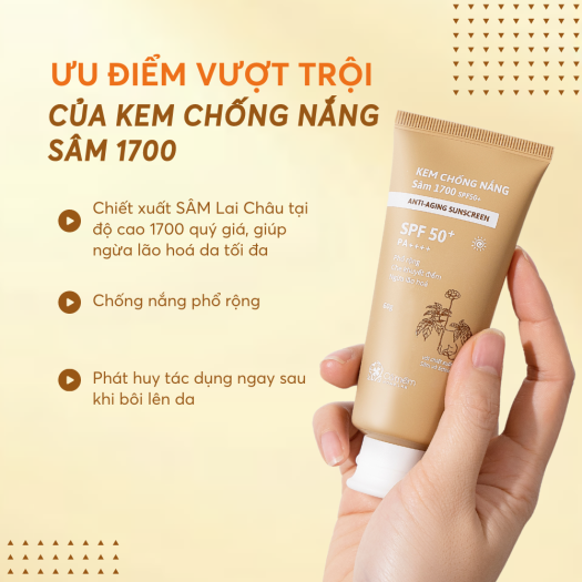 Kem chống nắng Cỏ Mềm Hây Hây