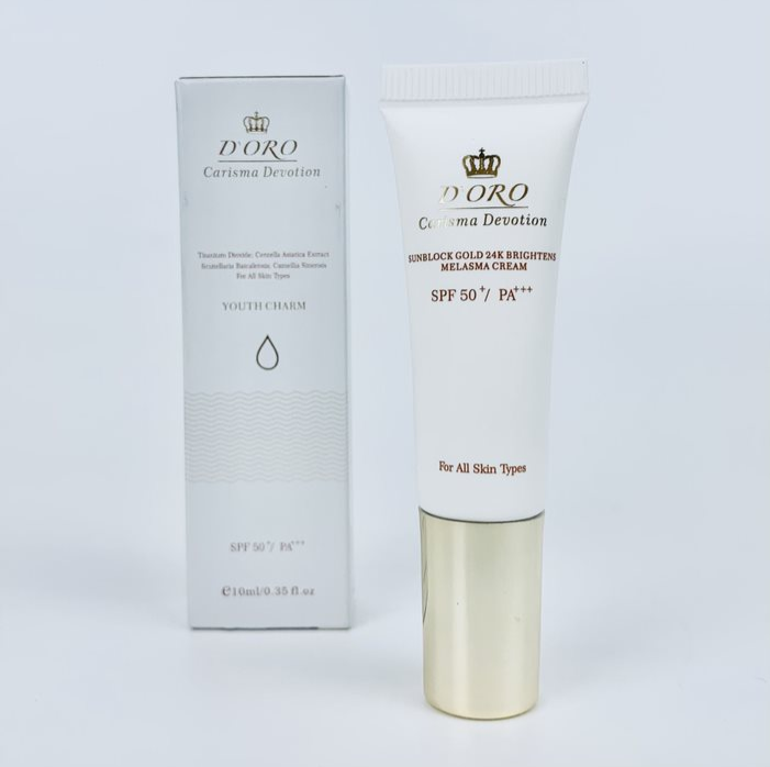 Review thành phần kem chống nắng D'oro