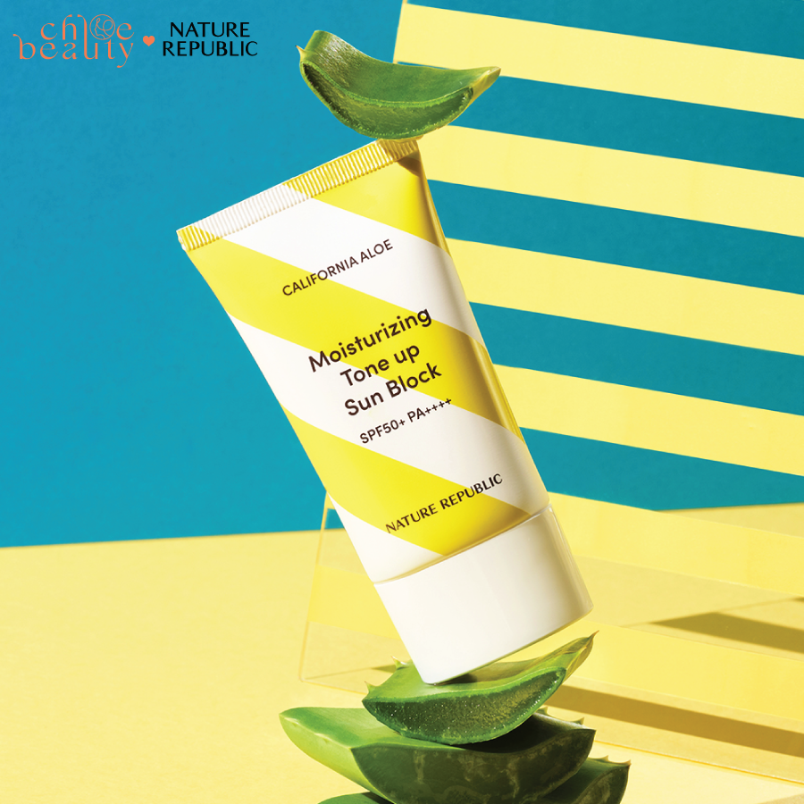 Nature Republic California Aloe Tone-Up Sun Block SPF50+ PA+++