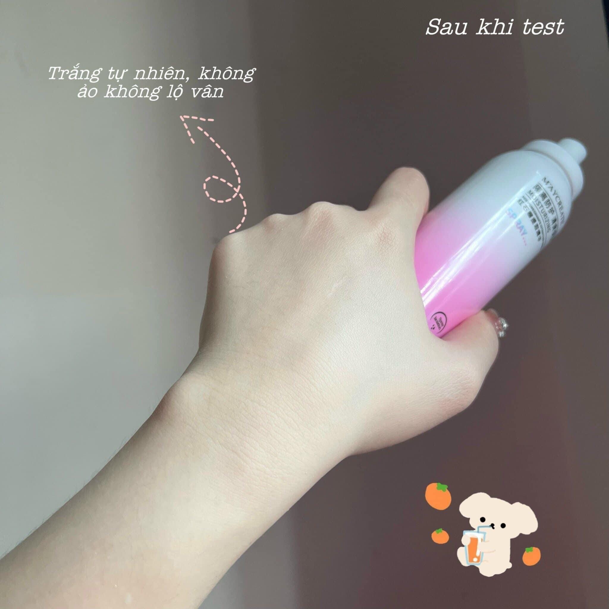Review kem chống nắng Maycreate có dùng cho da mặt