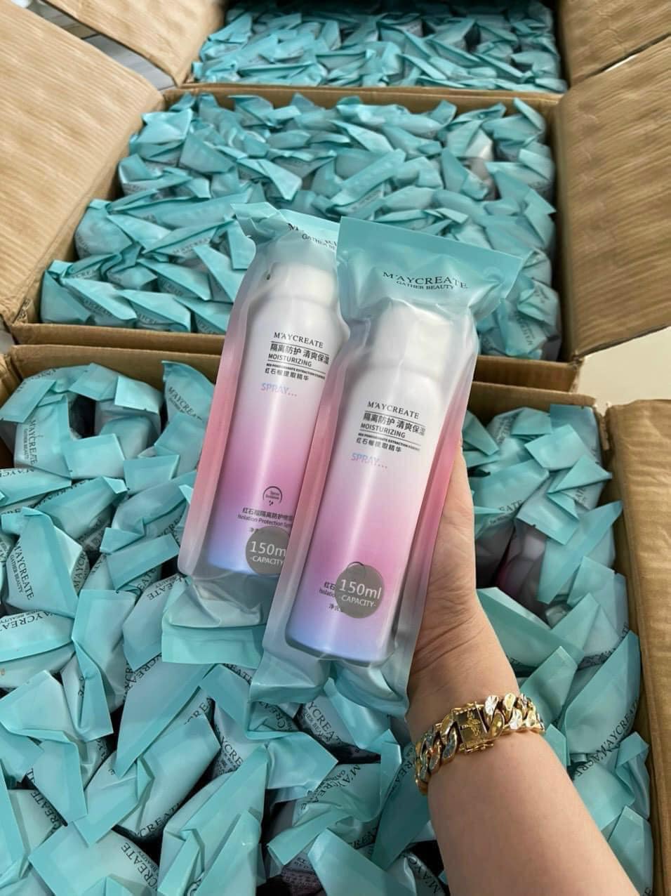 Review kem chống nắng Maycreate
