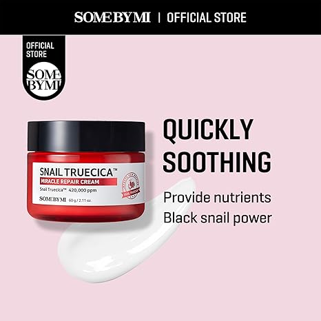 Kem dưỡng ẩm cho da khô Some By Mi Snail Truecica Miracle Cream