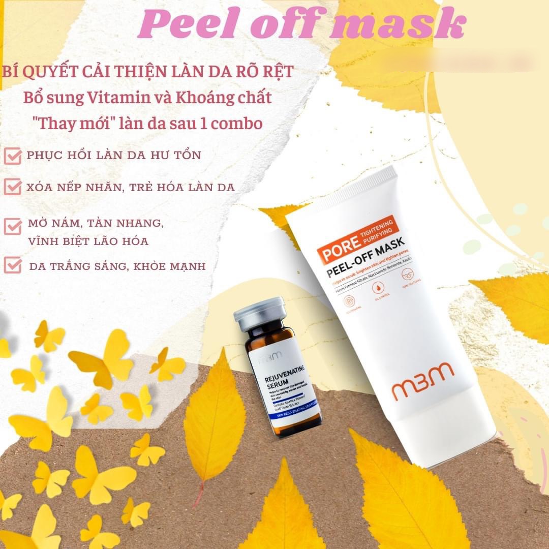 Review thành phần mặt nạ Peel Off Mask M3M