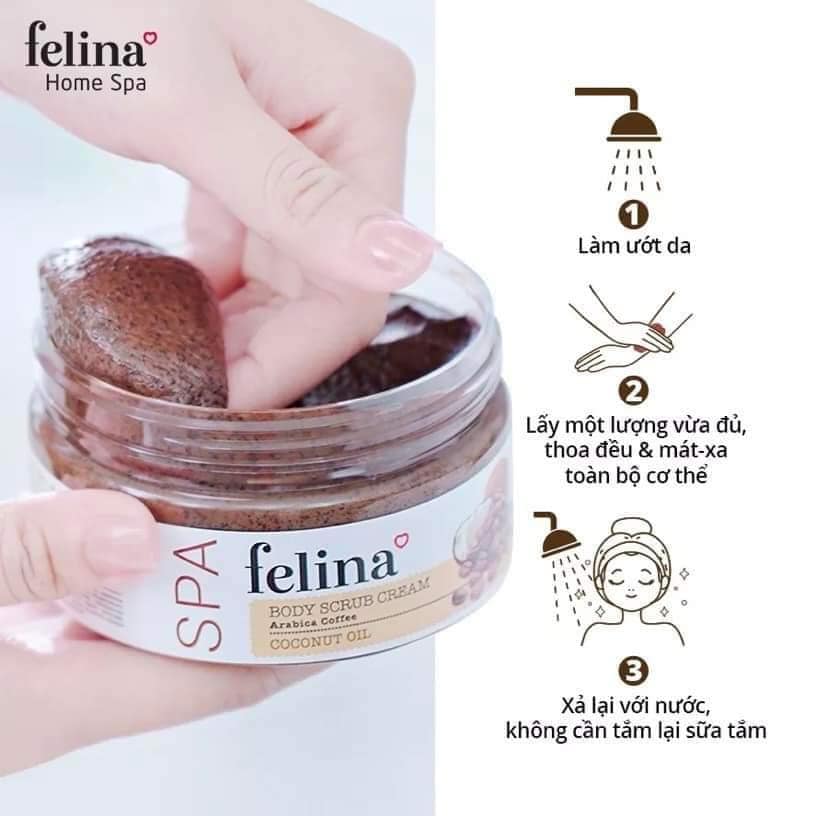 Cách sử dụng tẩy tế bào chết Felina hiệu quả