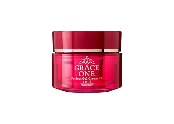 Kem dưỡng da Kose Grace One có bao bì được thiết kế đơn giản tinh tế