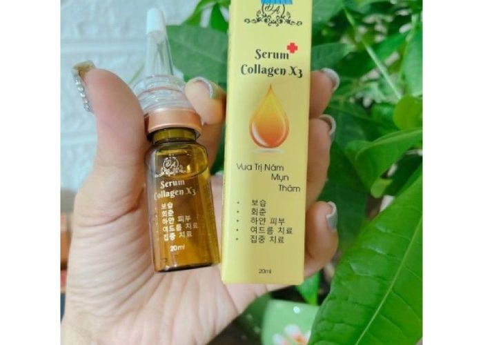 Tránh mua phải serum Collagen X3 hàng kém chất lượng gây ảnh hưởng xấu tới da