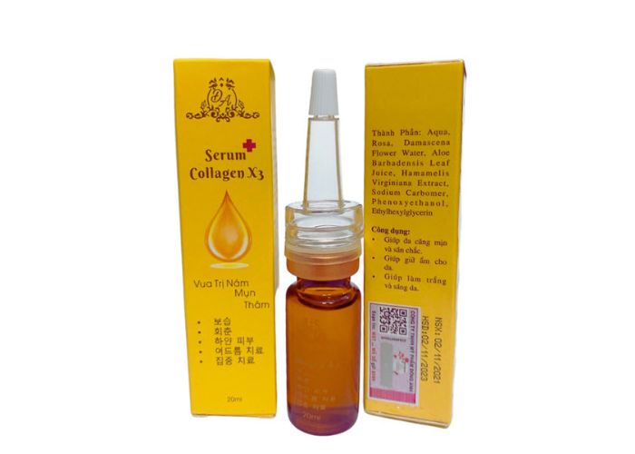 Serum Collagen X3 có khả năng tái tạo làn da