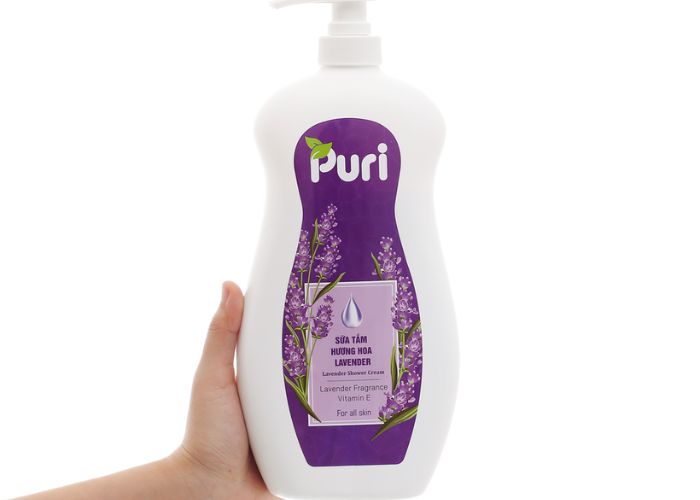 Sữa tắm Puri là sản phẩm được săn đón