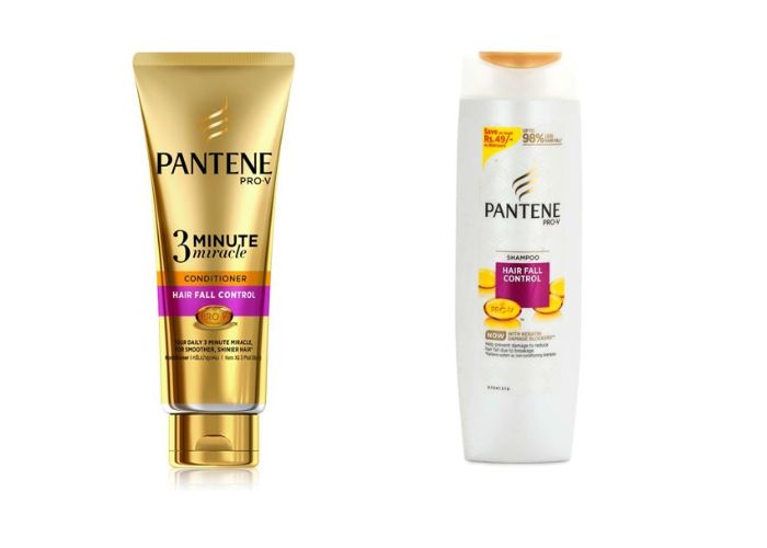 Gội sạch dầu trước khi sử dụng dầu xả Pantene
