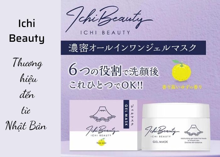 Ichi Beauty hãng mỹ phẩm cao cấp sản xuất tại Nhật Bản