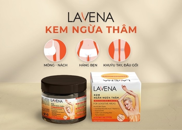 Kem trị thâm mông cho nam giới Lavena