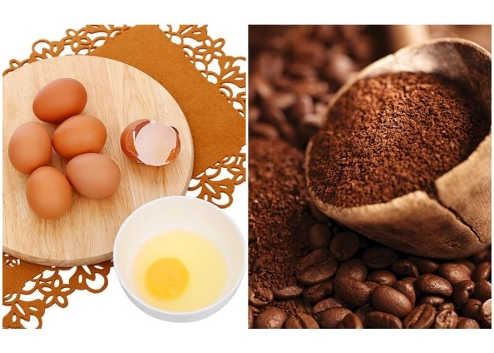 Cách tẩy tế bào chết bằng trứng gà và cà phê