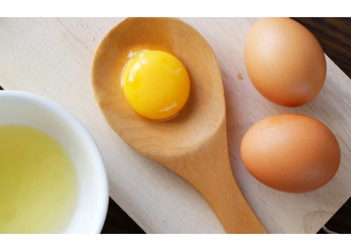 Cách tẩy tế bào chết bằng lòng đỏ trứng gà