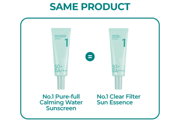 Kem chống nắng Numbuzin No.1 Clear Filter Sun Essence SPF50+ PA++++