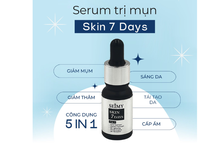 Giới thiệu serum trị mụn Seimy