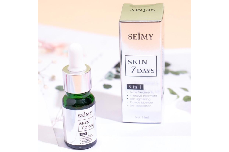 kết cấu, bao bì, dung tích, mùi hương serum trị mụn Seimy có tốt không?