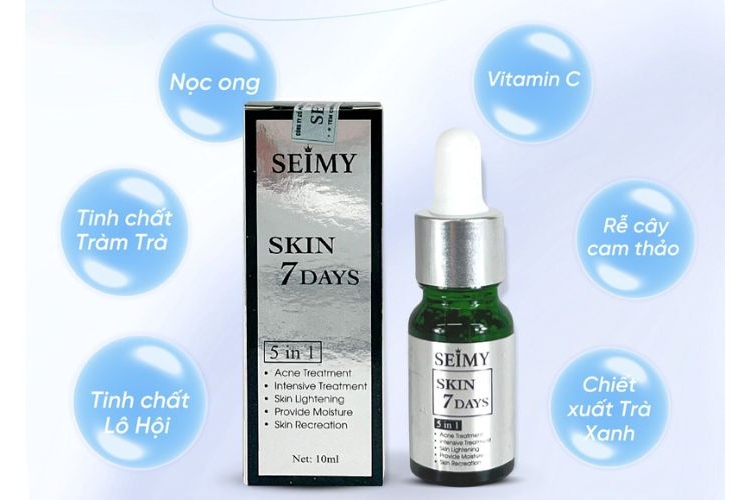 thành phần serum trị mụn Seimy