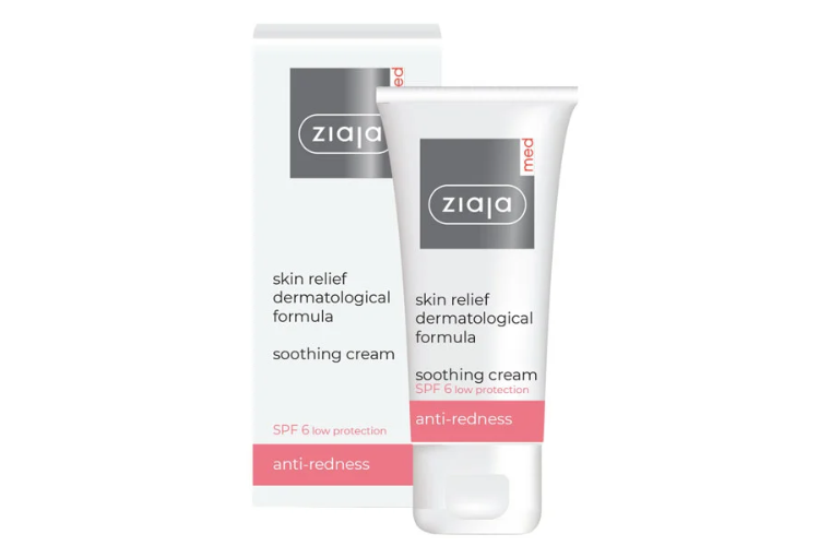 Kem dưỡng ẩm Ziaja Med Skin Relief Dermatological Formula là sản phẩm giúp làm dịu da, cấp ẩm