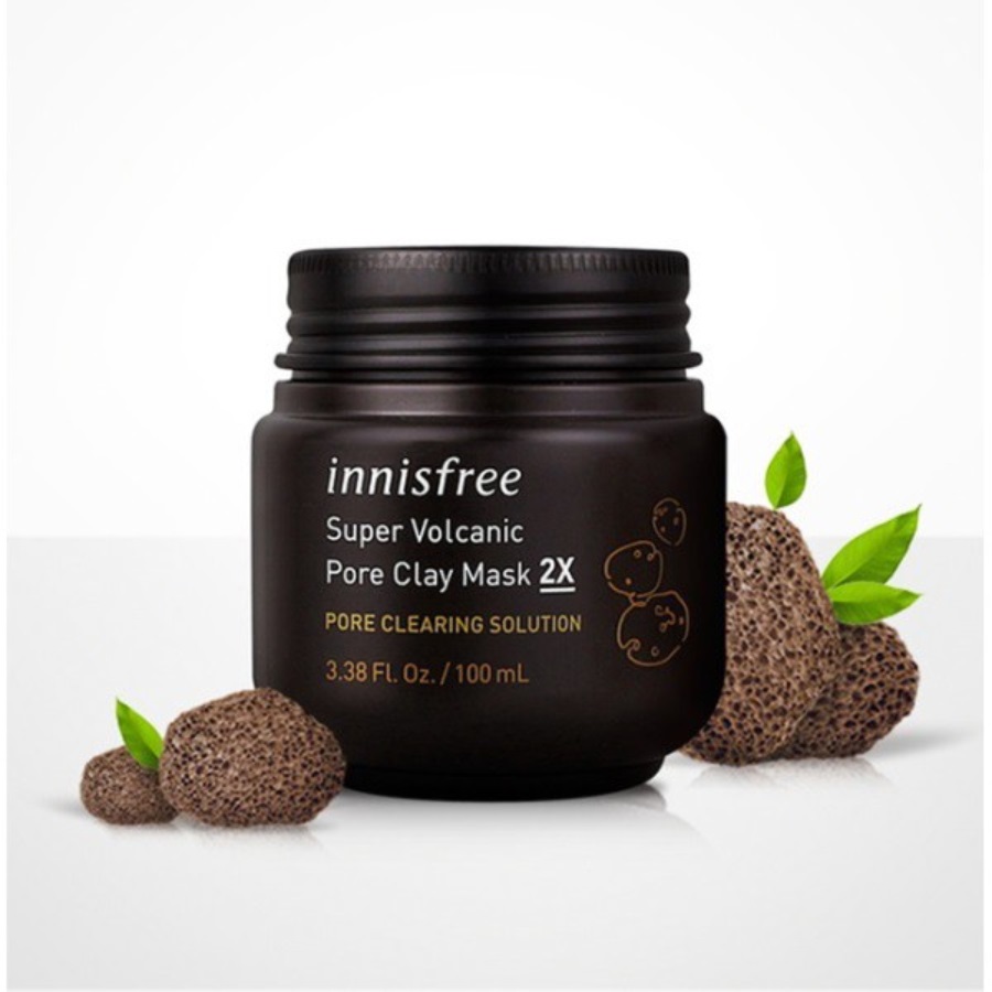 Mặt nạ đất sét Innisfree Super Volcanic Pore Clay Mask 2X 100ml