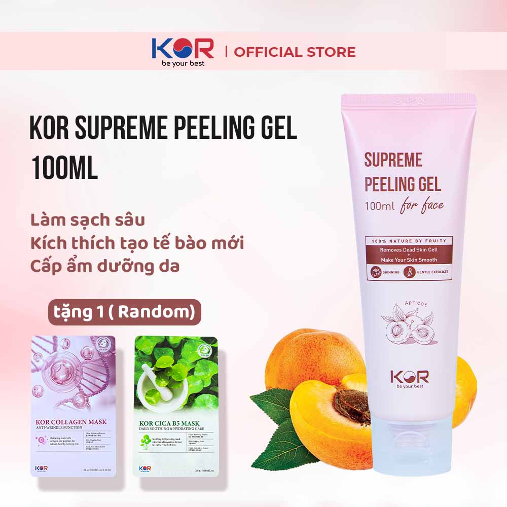 Tẩy Da Chết KOR Supreme Peeling Gel 100ml