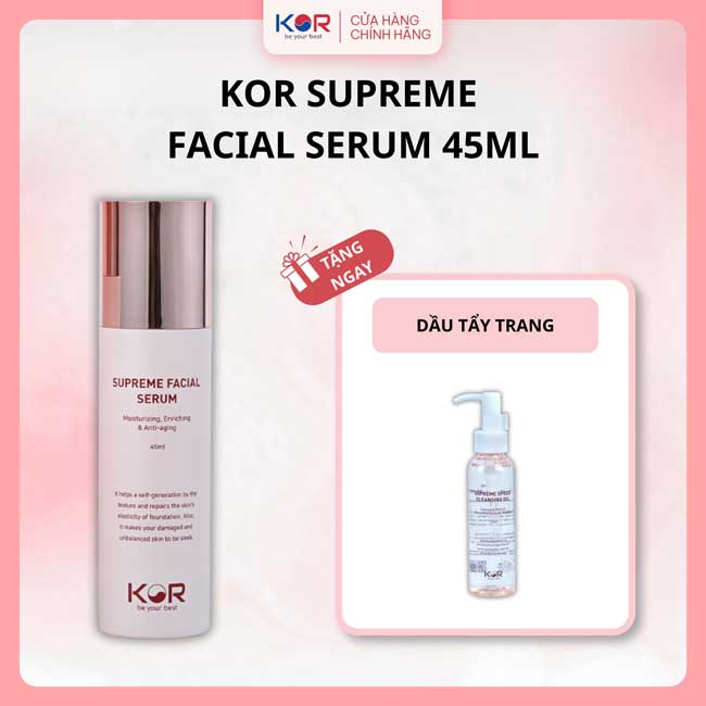 Serum cấp ẩm KOR Tặng Dầu tẩy trang