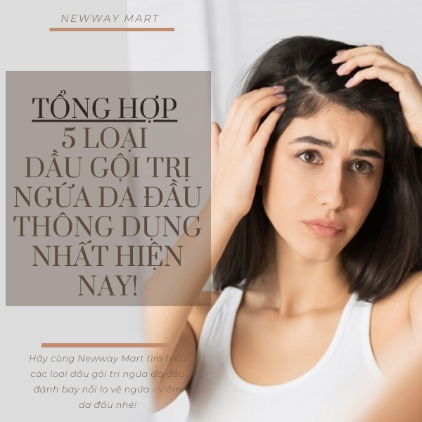 Tổng Hợp 5 Loại Dầu Gội Trị Ngứa Da Đầu Thông Dụng Nhất Hiện Nay