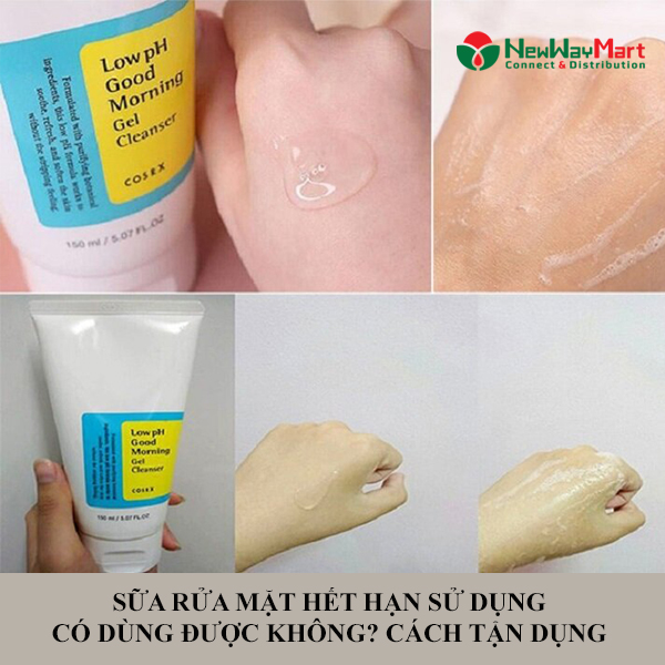 Sữa Rửa Mặt Hết Hạn Sử Dụng Có Dùng Được Không? Cách Tận Dụng