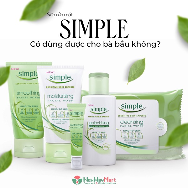 [Tìm Hiểu] Sữa Rửa Mặt Simple Có Dùng Được Cho Bà Bầu Không?
