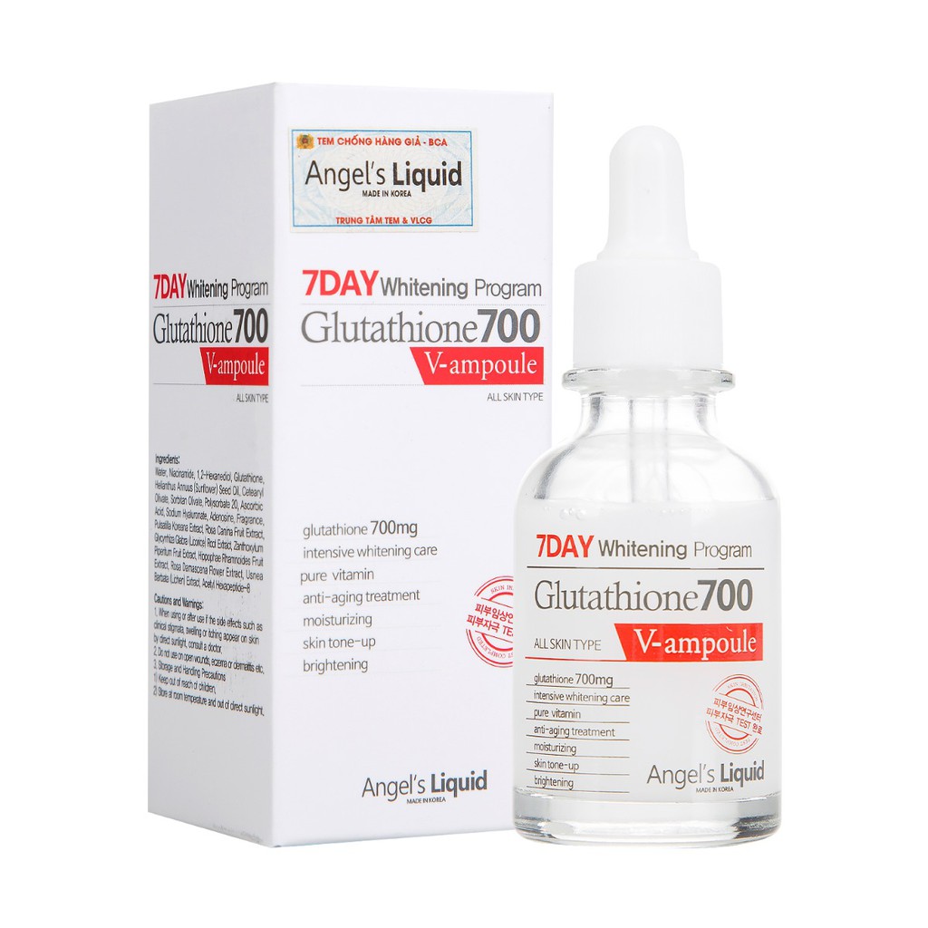 Ampoule Angel's Liquid Dưỡng Sáng Da, Mờ Thâm Nám 30ml