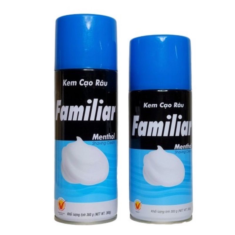 Kem Cạo Râu Familiar Chai 300g