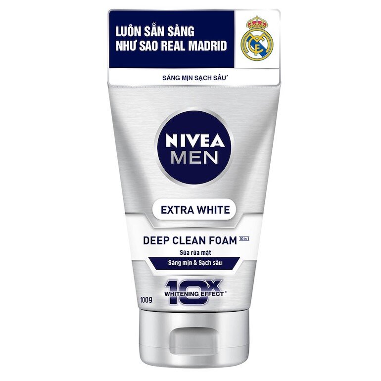 Sữa Rửa Mặt Nivea Extra White Deep Clean Foam