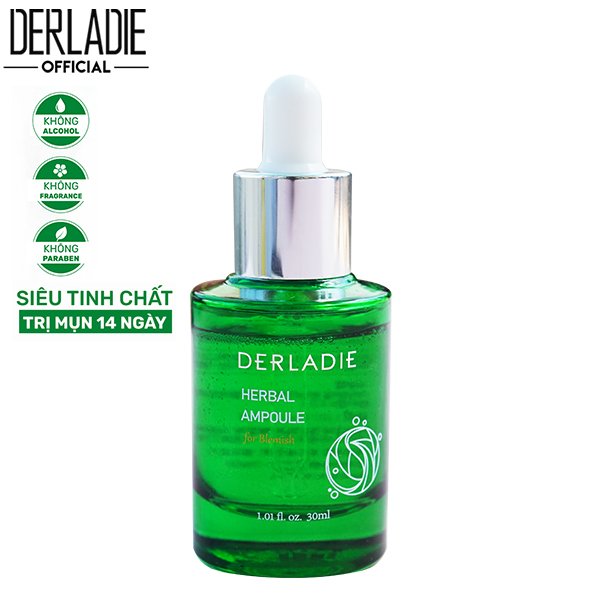 Tinh Chất Derladie Tràm Trà Cho Da Mụn, Nhạy Cảm 30ml