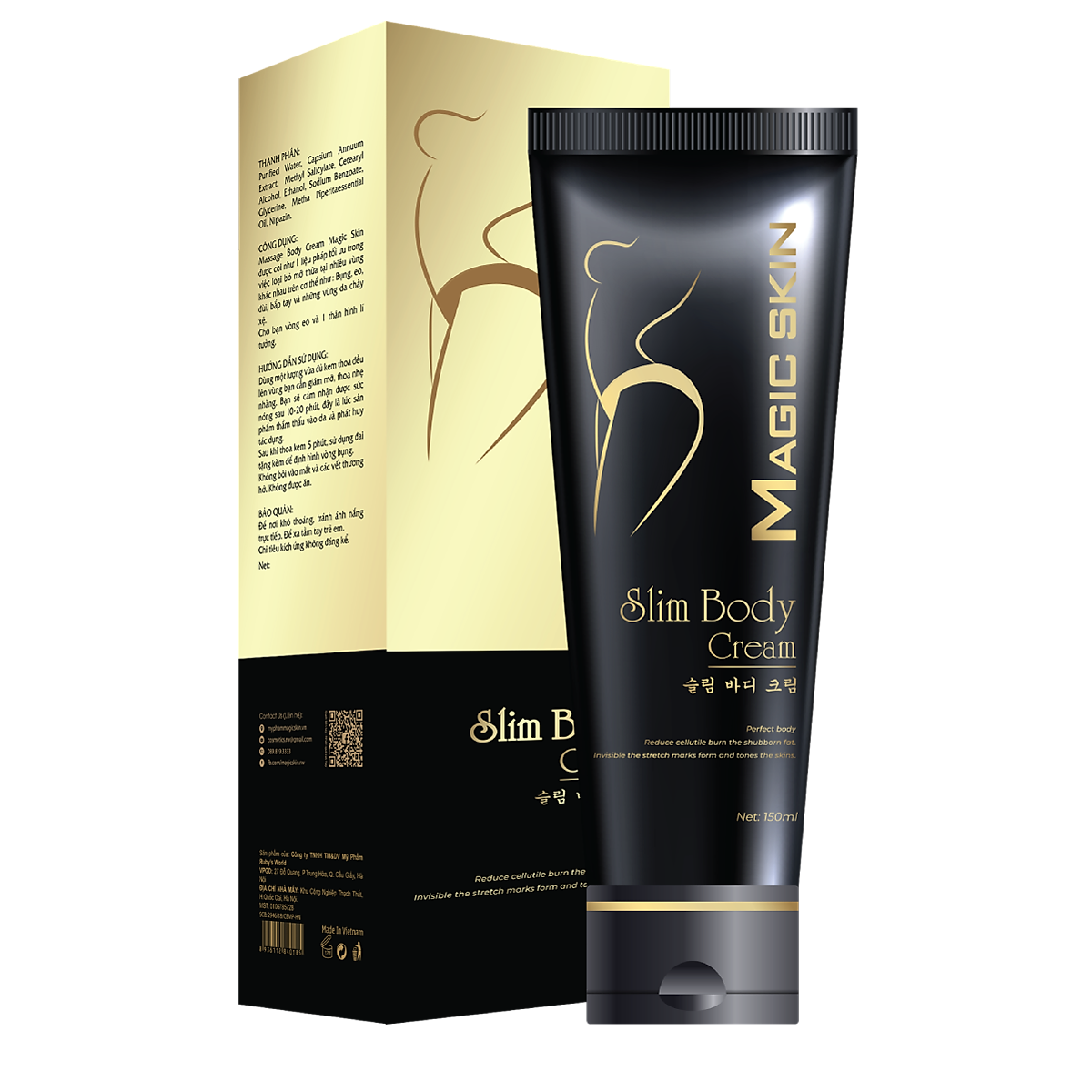 Kem Tan Mỡ Magic Skin Slim Body Cream