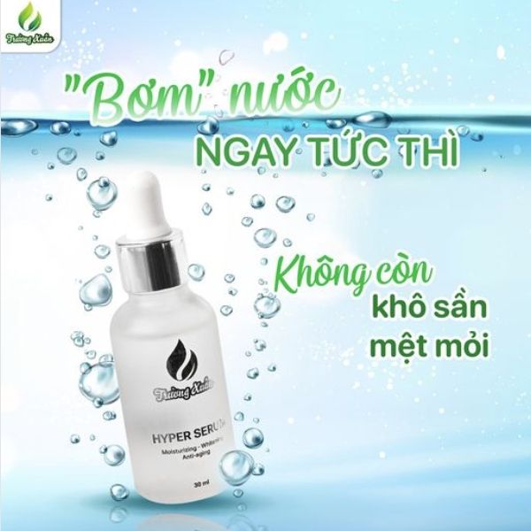Review serum Trường Xuân căng bóng làm dịu da