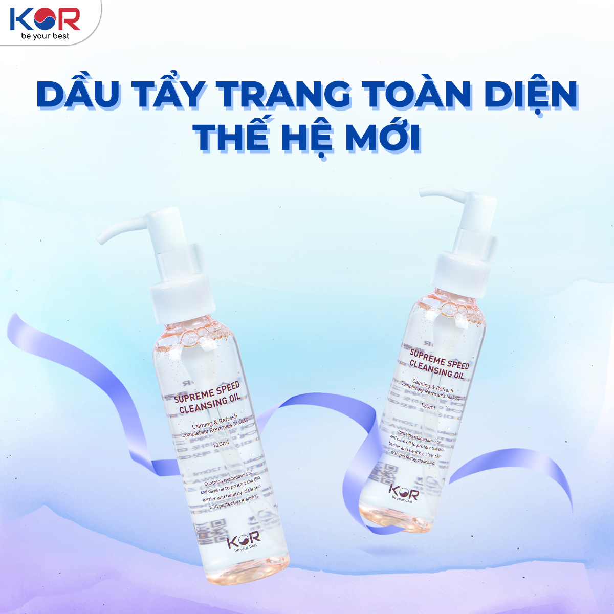 Dầu tẩy trang cho da dầu Hàn Quốc