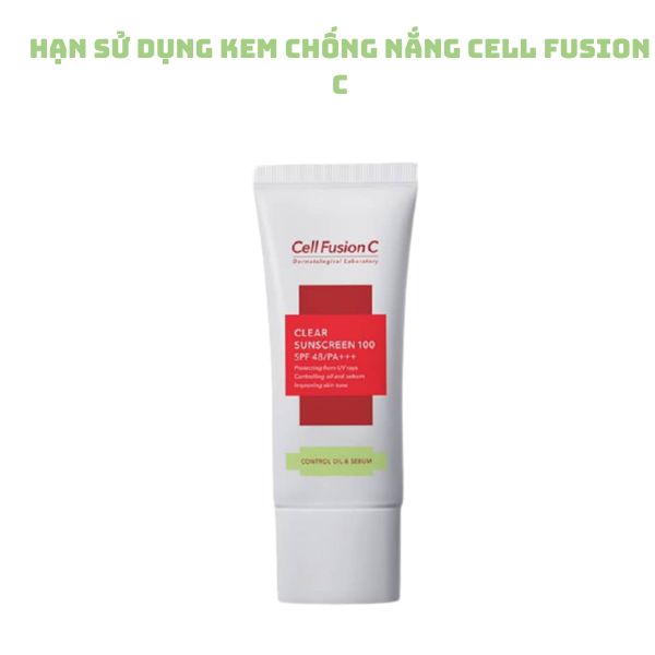 Cách xem hạn sử dụng kem chống nắng Cell Fusion C chuẩn xác