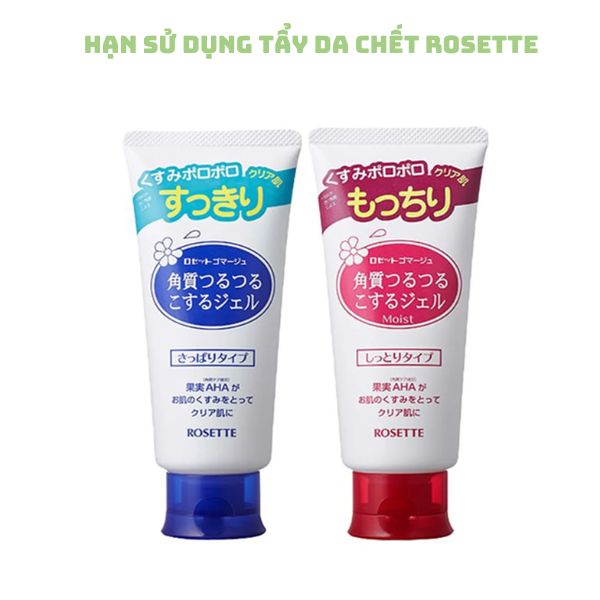 Hạn sử dụng tẩy da chết Rosette bao lâu? Cách check nhanh và chuẩn