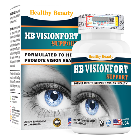 Viên uống cải thiện sáng mắt HB Visonfort Support