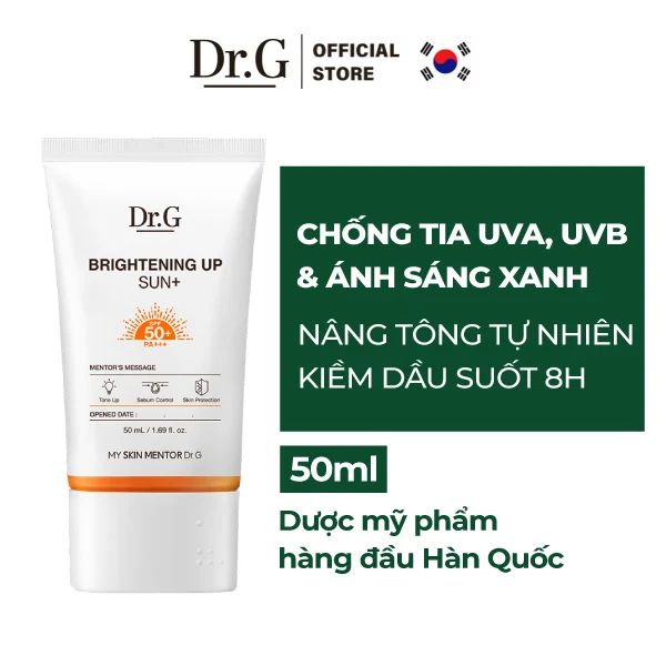 Review kem chống nắng Dr.g màu cam có tốt không? Dành cho da gì?