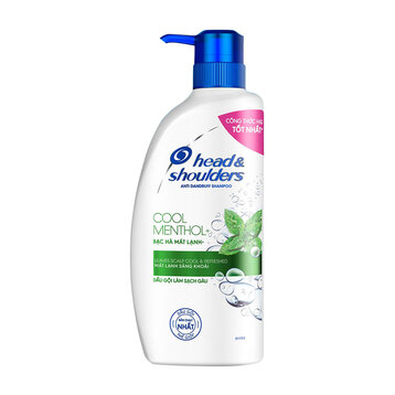 Dầu gội Head & Shoulders bạc hà làm sạch gàu 480ml