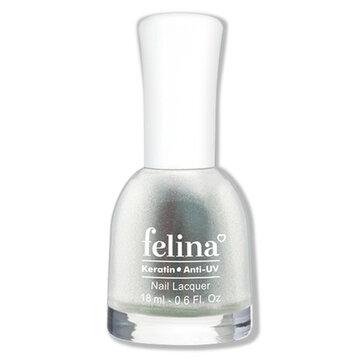 Sơn Móng Tay Nhũ Bạc CN910 FELINA 18Ml