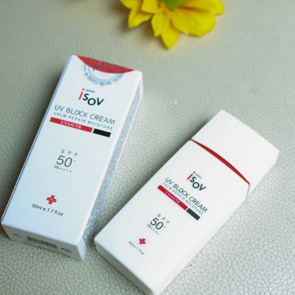 Review kem chống nắng iSOV có tốt không chi tiết nhất