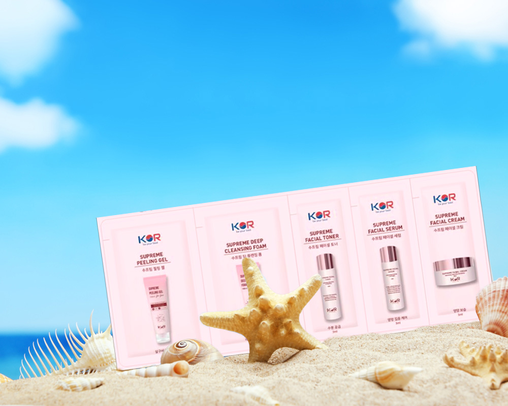 Review BỘ KOR SUPREME 5 STEP TRAVEL KIT tiện lợi cho chuyến đi ngắn ngày