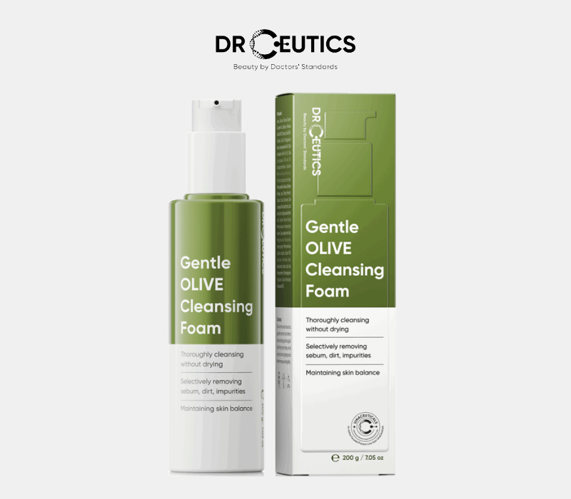 Đánh Giá Sữa Rửa Mặt DrCeutics Gentle Olive Cleansing Foam Từ A-Z
