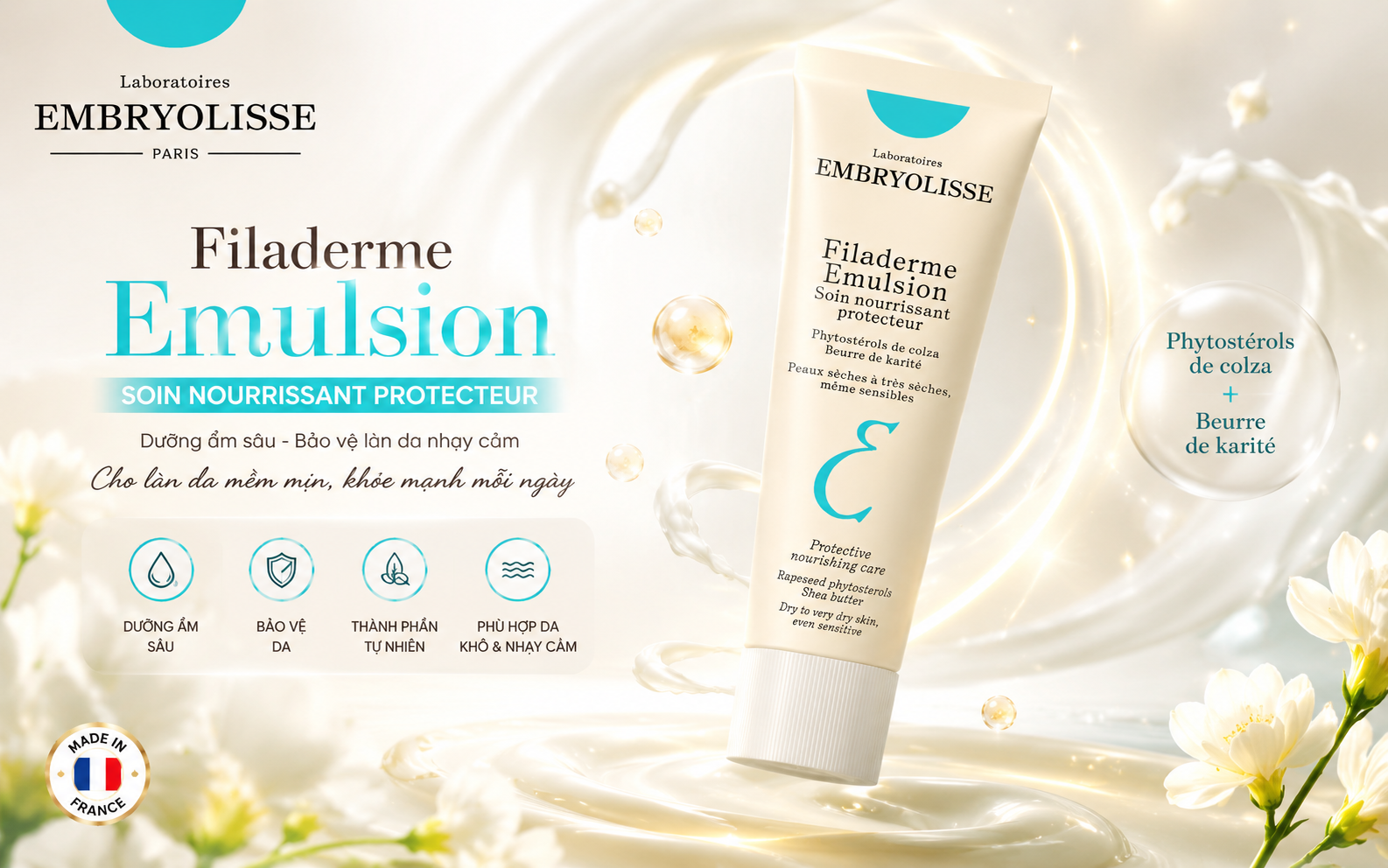 Review Kem Dưỡng Trẻ Hóa Căng Bóng Da Embryolisse Filaderme