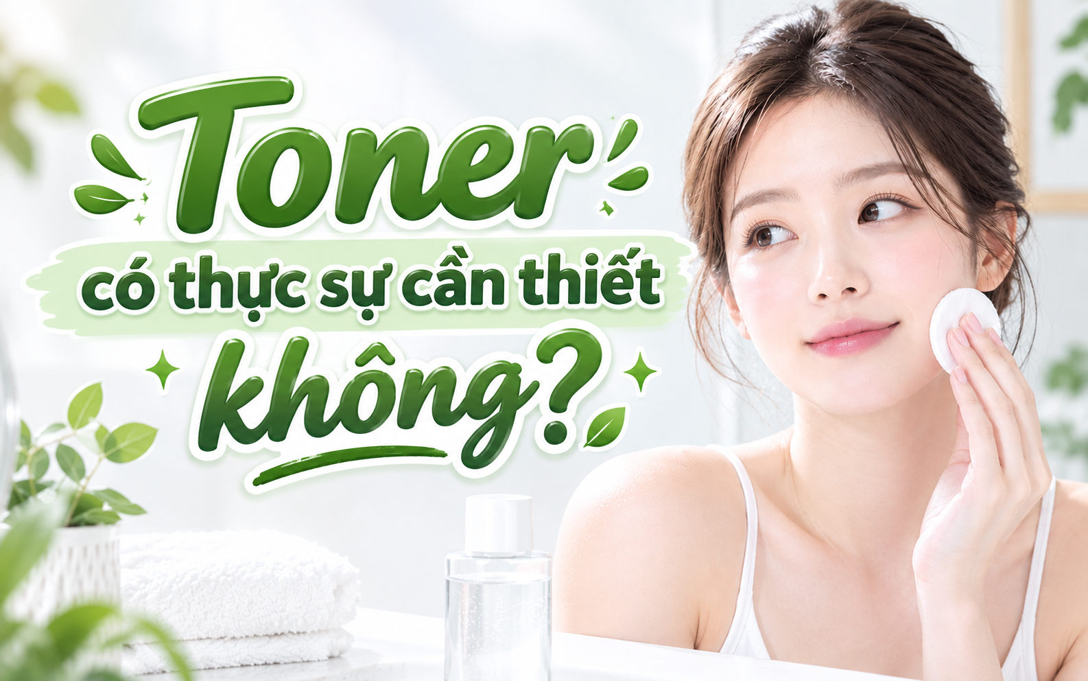 Toner Có Cần Thiết Không? Hướng Dẫn Chọn Đúng Cho Từng Loại Da