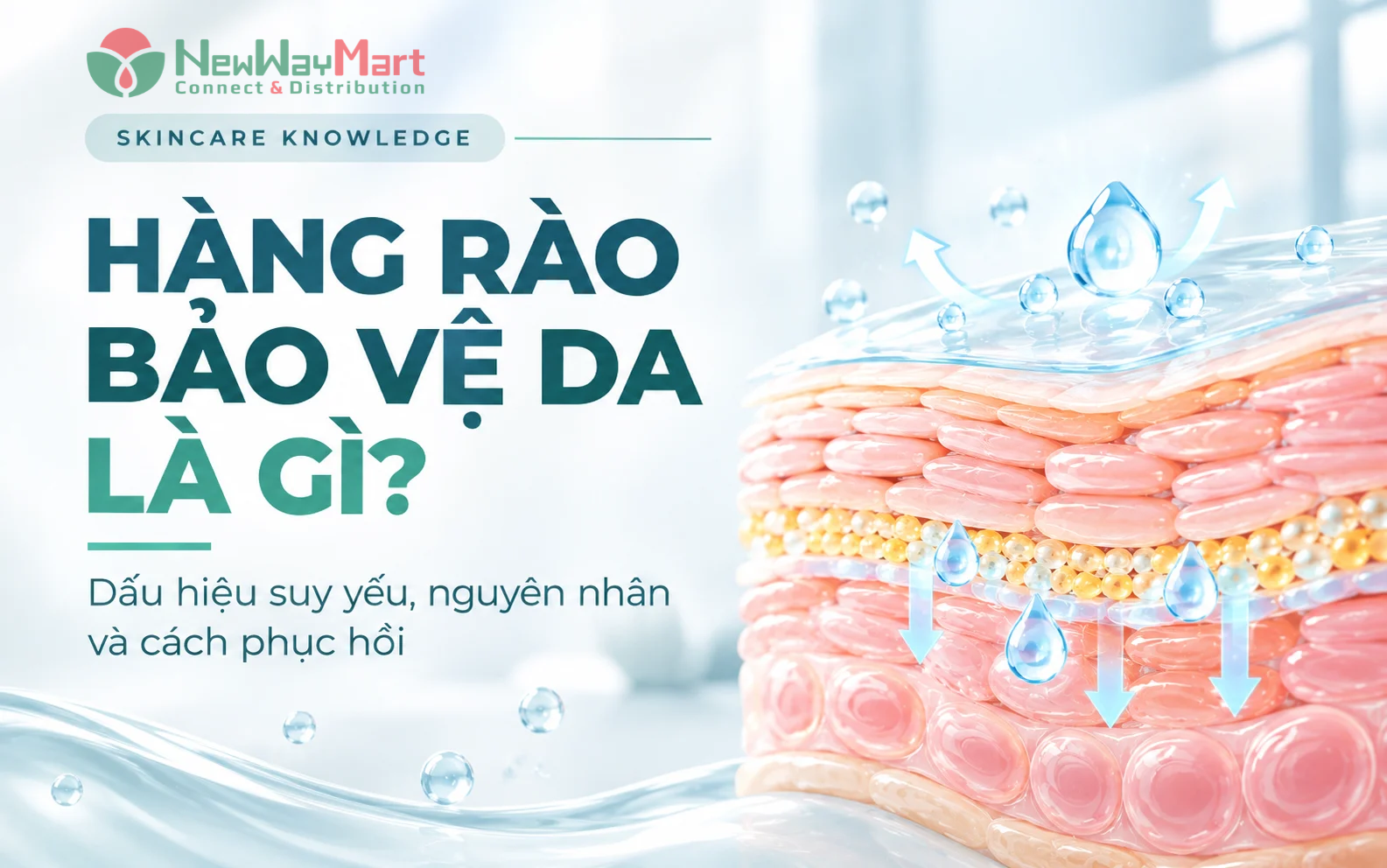 Hàng rào bảo vệ da là gì? Dấu hiệu suy yếu, nguyên nhân, cách phục hồi