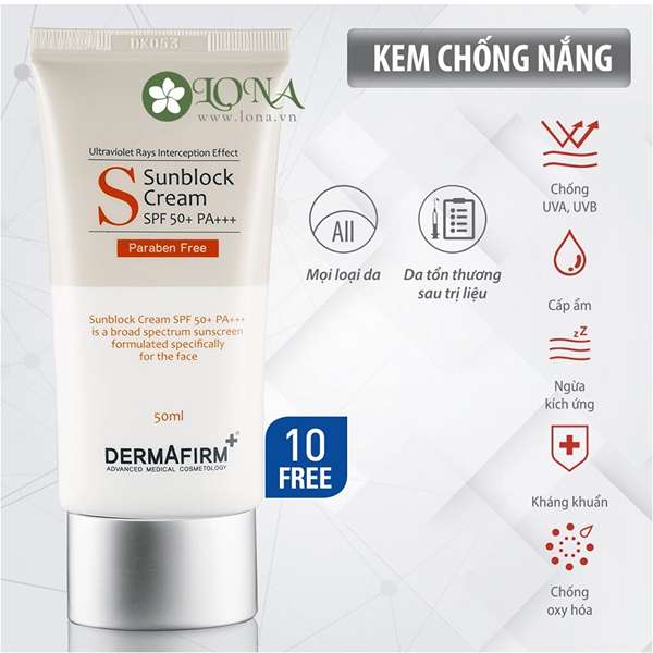 Bài viết review kem chống nắng Dermafirm có tốt không?