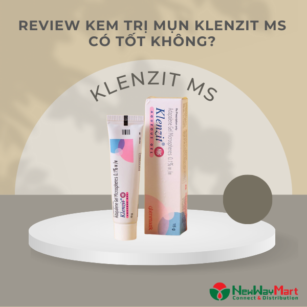 Review kem trị mụn Klenzit MS có tốt không? Mua ở đâu?