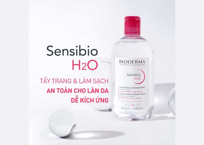 Review tẩy trang Bioderma nắp hồng dành cho da gì, có tốt không ?
